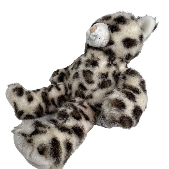 Build A Bear Workshop Plush Clouded Snow Leopard Cat Sparkle Stuffed Animal BAB - Picture 5 of 12